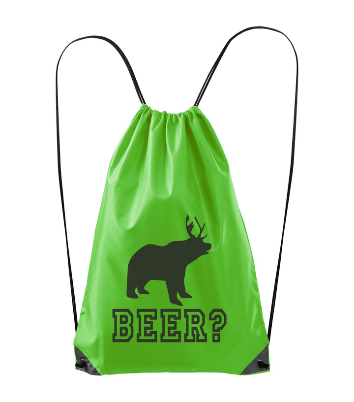 Beer, Deer, Bear? - Hátizsák almazöld