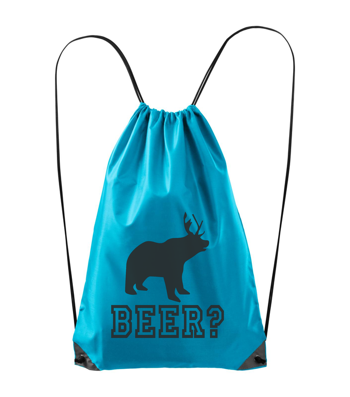 Beer, Deer, Bear? - Hátizsák türkiz